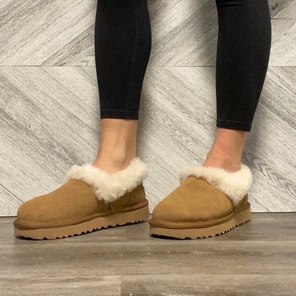UGG | Nita Closed Back Slippers In Chestnut NEW Gift - Picture 10 of 11